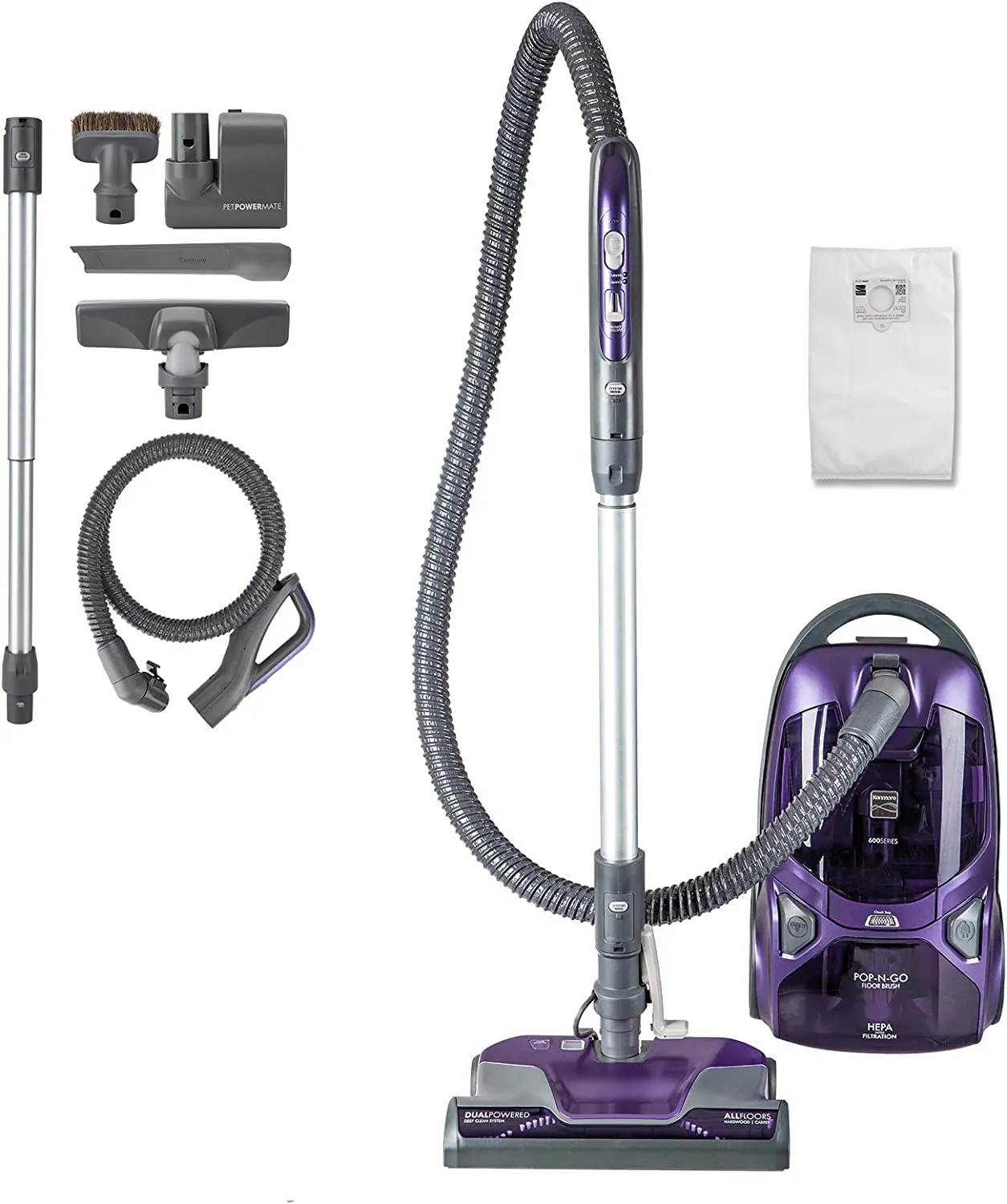 Kenmore 600 Series Vacuum Review: Pet Hair and HEPA