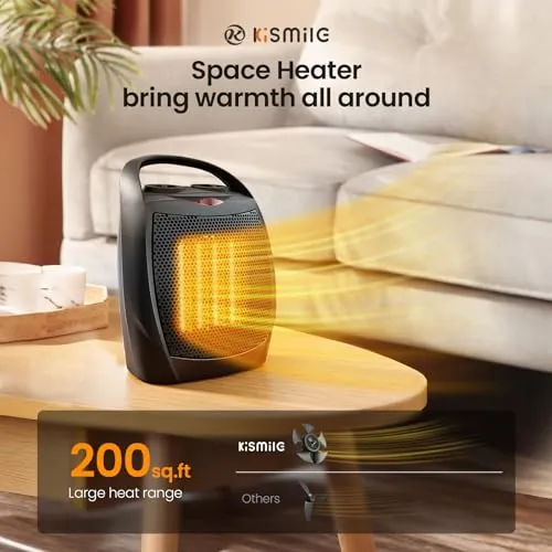 Kismile Small Space Heater Review: Heat, Safety and Value image 3