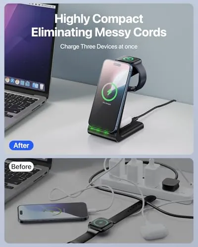 Intoval 3 in 1 Wireless Charging Station Review image 3