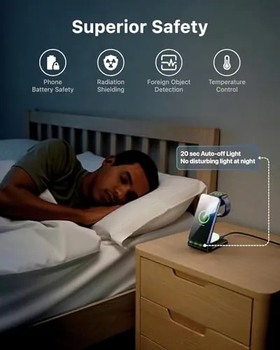 Intoval 3 in 1 Wireless Charging Station Review image 5