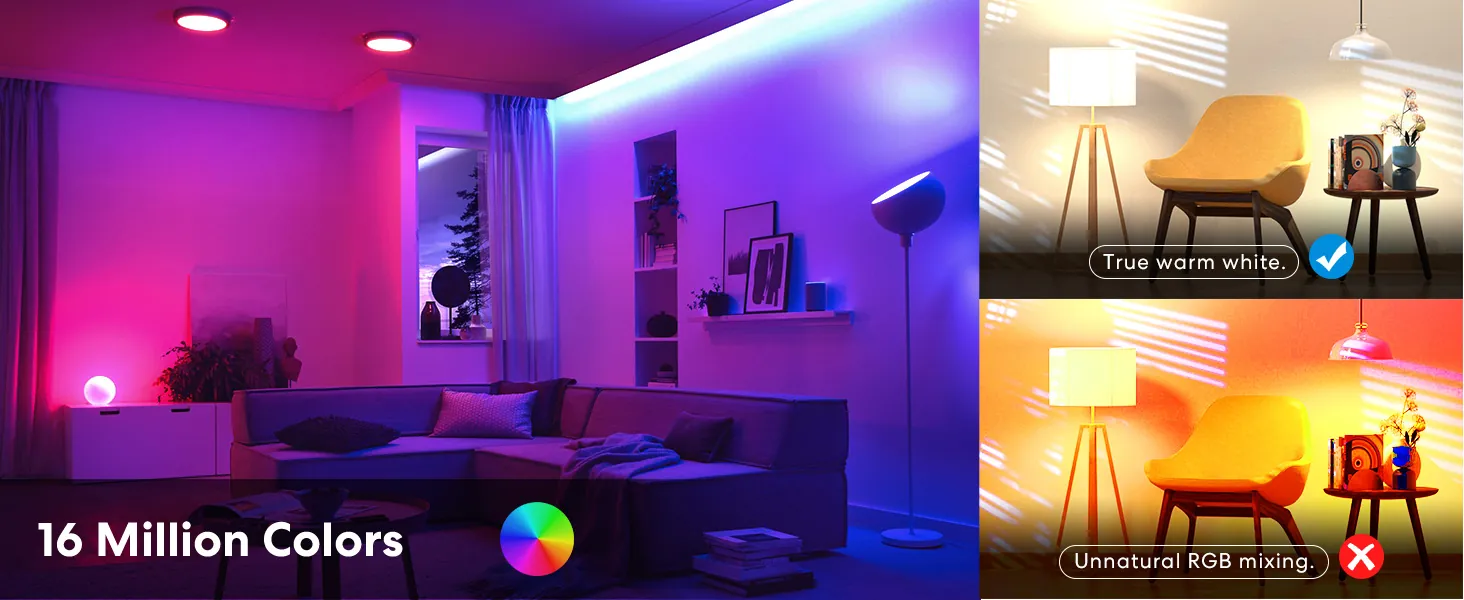 meross Smart RGBWW WiFi LED Bulbs Review image 9