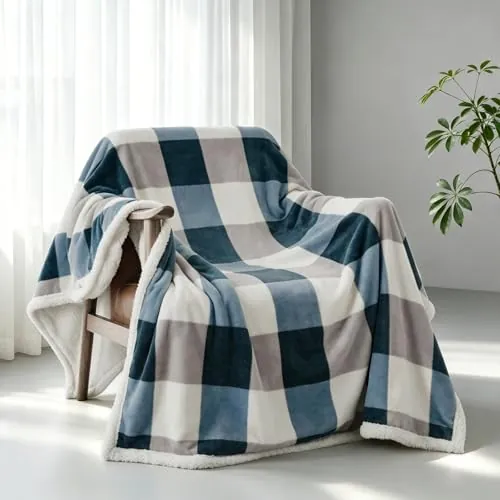 PU MEI Sherpa Fleece Throw Blanket Review image 7