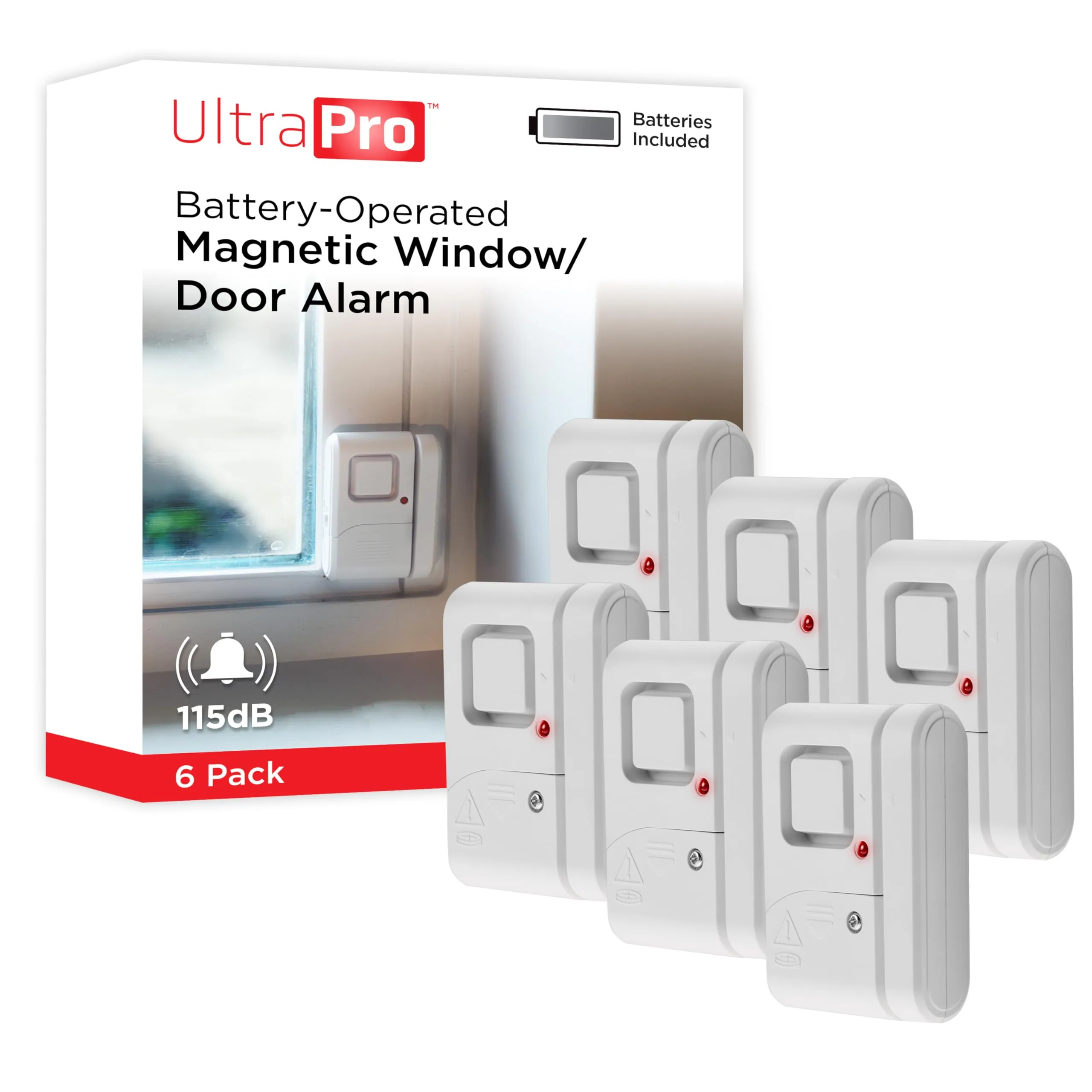 UltraPro Window and Door Alarm Review: 6-Pack S...