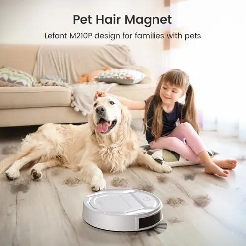 Lefant M210P Robot Vacuum Review: Hard-Floor Cleaning image 3