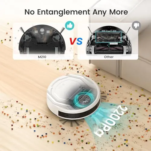 Lefant M210P Robot Vacuum Review: Hard-Floor Cleaning image 7