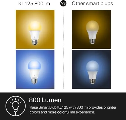 Kasa Smart Light Bulbs Review: Color Wi-Fi Bulb Value image 5