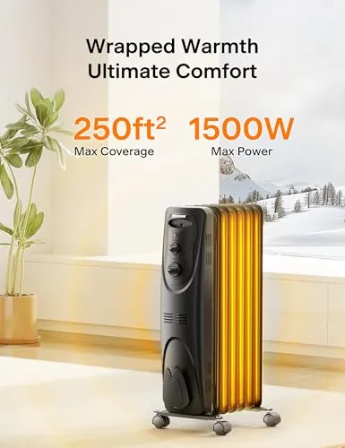 PELONIS Oil-Filled Radiator Heater Review image 3