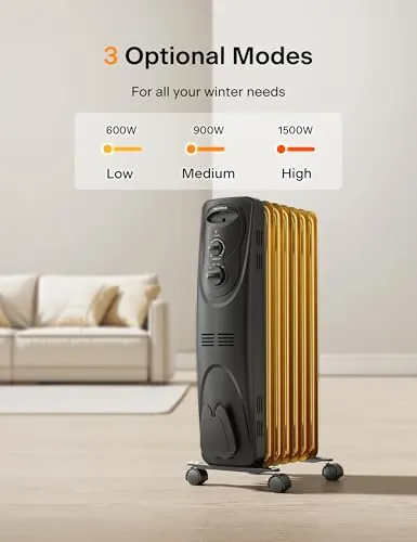 PELONIS Oil-Filled Radiator Heater Review image 5