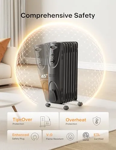 PELONIS Oil-Filled Radiator Heater Review image 6