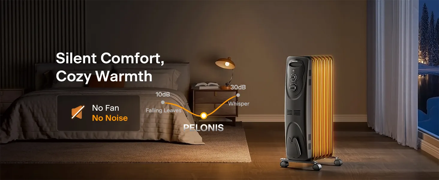 PELONIS Oil-Filled Radiator Heater Review image 9