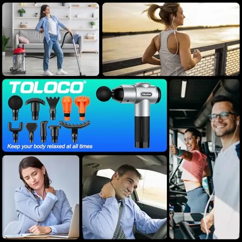 TOLOCO Massage Gun Review: Performance, Comfort and Value image 6