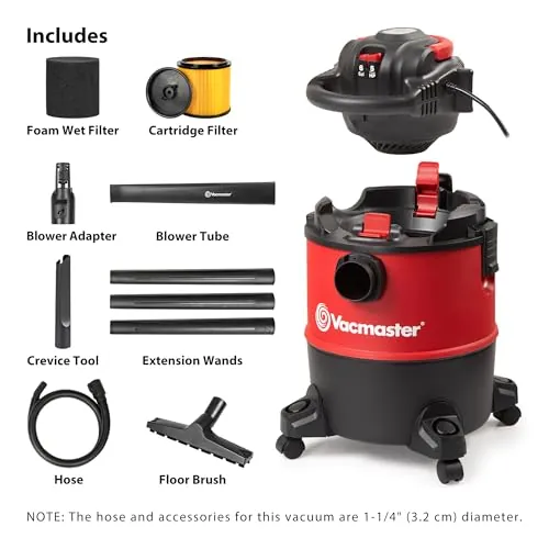 Vacmaster VBVB611PF 1101 Review: 6 Gallon Wet/Dry Vac image 3
