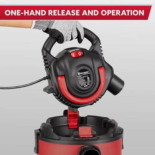 Vacmaster VBVB611PF 1101 Review: 6 Gallon Wet/Dry Vac image 4