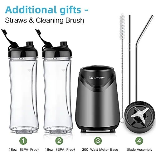 La Reveuse Smoothie Blender Review: 300W Personal Blender image 3