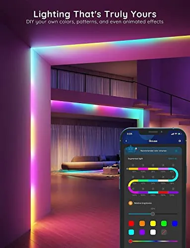 Govee RGBIC LED Strip Lights Review: Bedroom Mood Lighting image 5