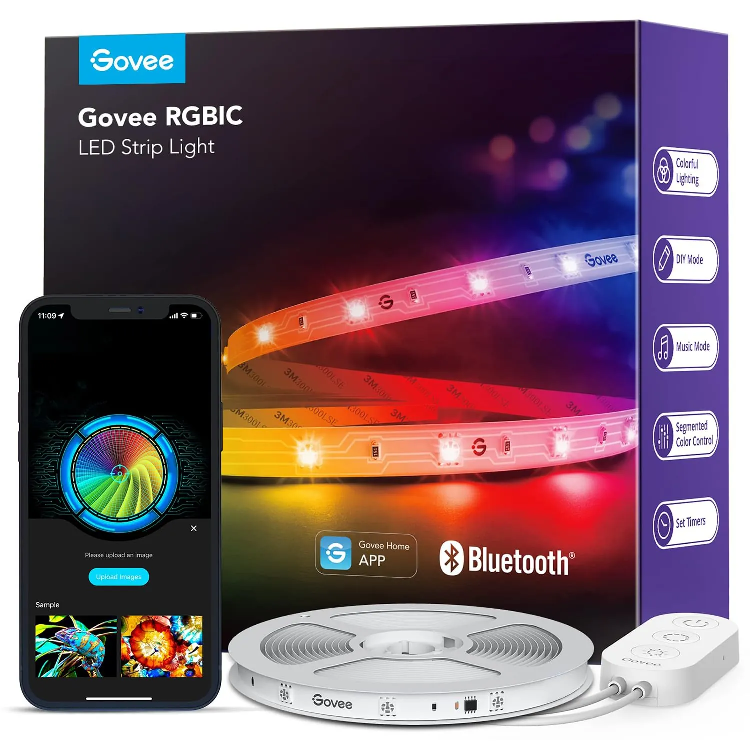 Govee RGBIC LED Strip Lights Review: Bedroom Mood Lighting image 8