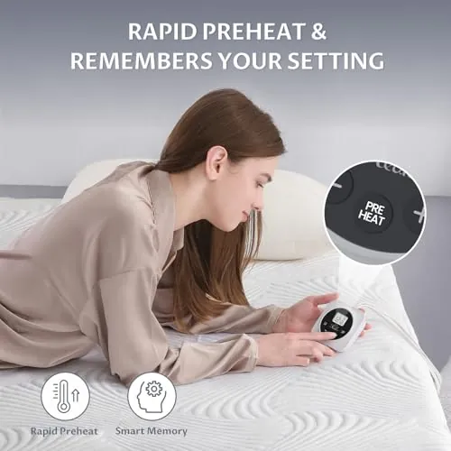 Reaks Heated Mattress Pad Review: Queen Bed Warmer image 3