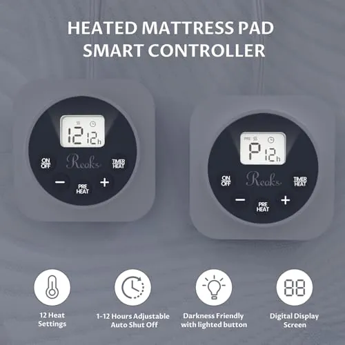 Reaks Heated Mattress Pad Review: Queen Bed Warmer image 4