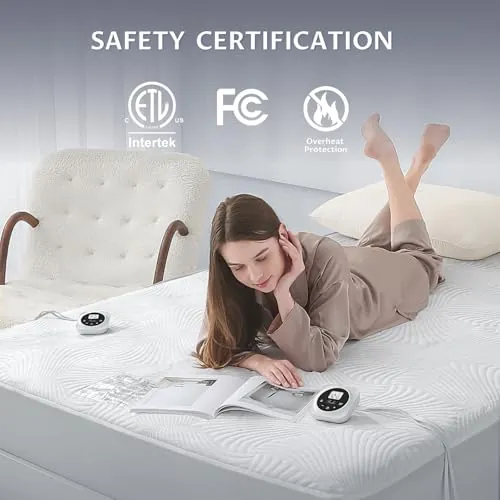 Reaks Heated Mattress Pad Review: Queen Bed Warmer image 5