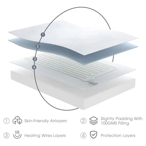 Reaks Heated Mattress Pad Review: Queen Bed Warmer image 6