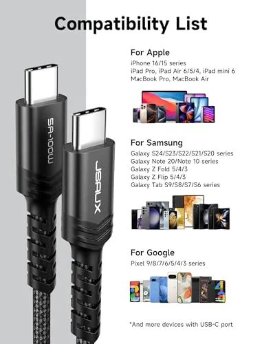 JSAUX 3-Pack USB-C Cable Review: Charging and Value image 5
