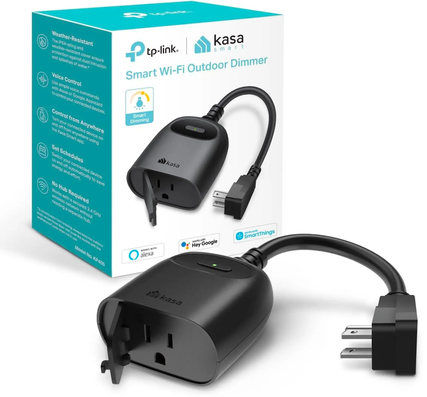 Kasa KP405 Outdoor Smart Dimmer Plug Review