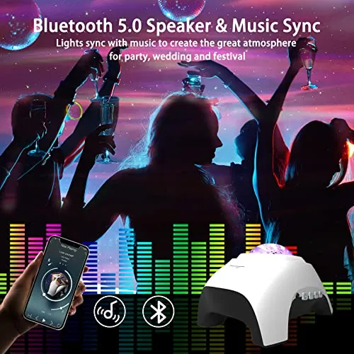 AIRIVO Galaxy Projector Review: Bedroom Light Projector image 2