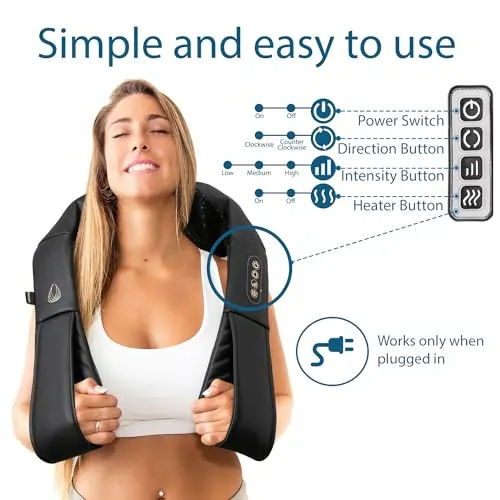 InvoSpa Shiatsu Massager Review: Heat, Comfort and Value image 2