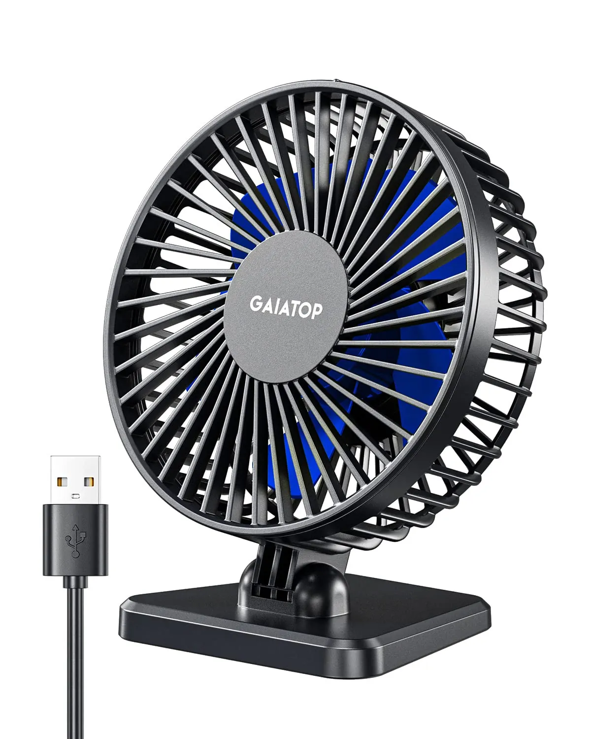 Gaiatop USB Desk Fan Review: Quiet Personal Coo...