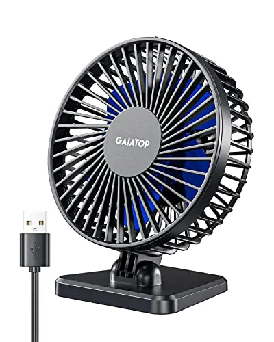 Gaiatop USB Desk Fan Review: Quiet Personal Cooling image 2