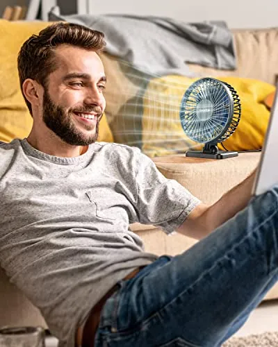 Gaiatop USB Desk Fan Review: Quiet Personal Cooling image 3