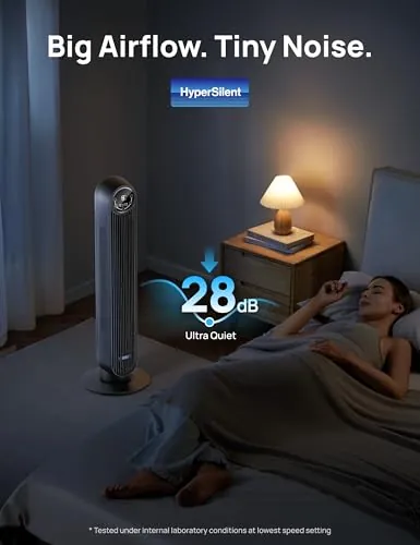 Dreo Tower Fan Review: Smart Quiet Bedroom Cooling image 4