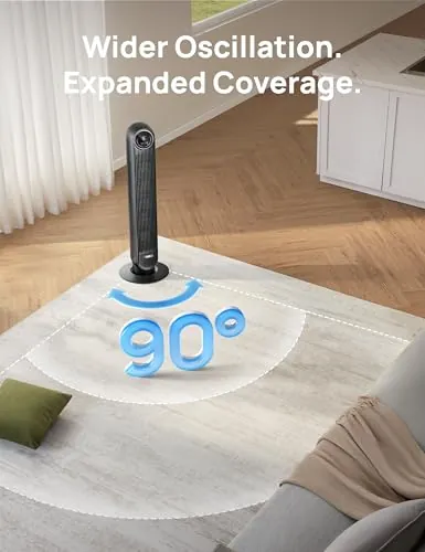Dreo Tower Fan Review: Smart Quiet Bedroom Cooling image 6