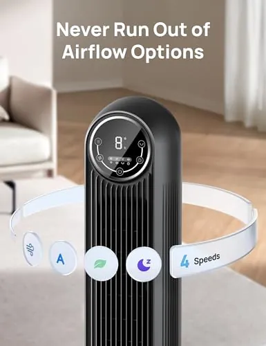 Dreo Tower Fan Review: Smart Quiet Bedroom Cooling image 7