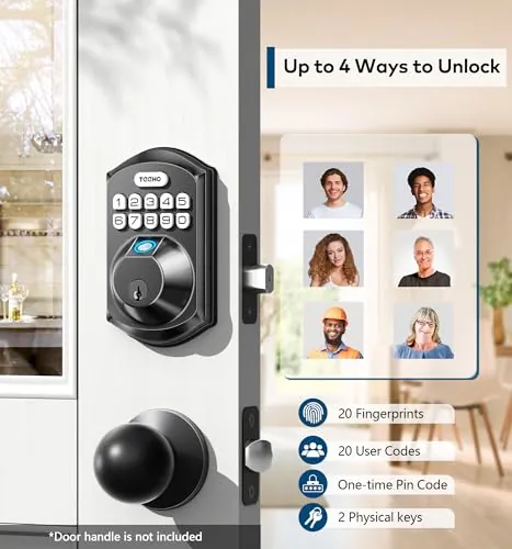 TEEHO TE002 Fingerprint Door Lock Review image 3
