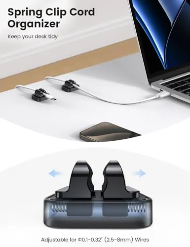Lamicall Cable Spring Holder Clips Review image 2