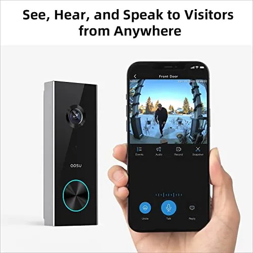 aosu Doorbell Camera Wireless Review: 2K Video Doorbell image 2