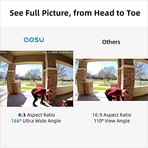 aosu Doorbell Camera Wireless Review: 2K Video Doorbell image 4