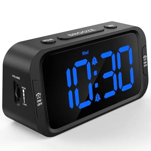 Odokee Digital Dual Alarm Clock Review for Bedroom Use