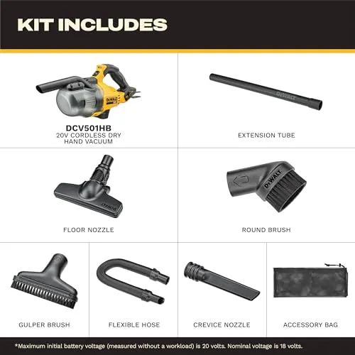 DEWALT DCV501HB Handheld Vacuum Review image 3