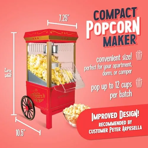 Nostalgia Vintage Hot-Air Popcorn Maker Review image 3