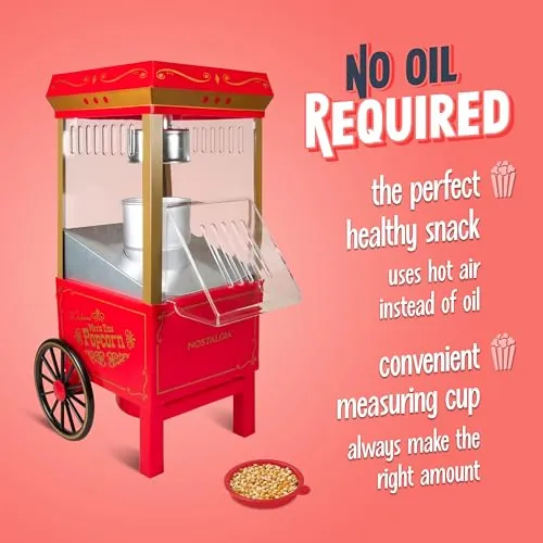 Nostalgia Vintage Hot-Air Popcorn Maker Review image 5