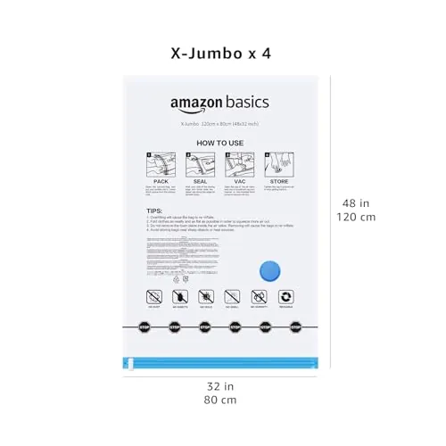 Amazon Basics Vacuum Storage Bags Review image 7