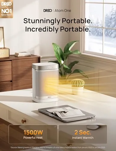 DREO Atom One Space Heater Review: Heat, Noise and Value image 3
