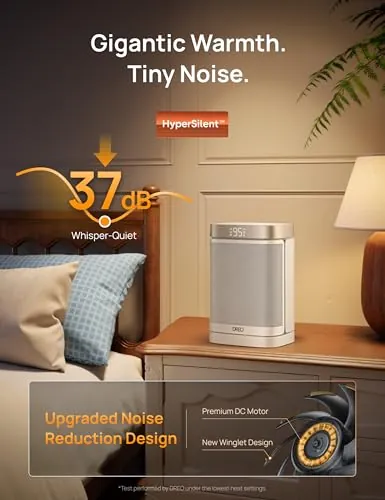DREO Atom One Space Heater Review: Heat, Noise and Value image 5
