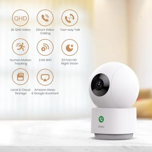 aosu 2K Security Camera Indoor Review image 6