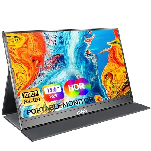MNN Portable Monitor Review: 15.6-Inch FHD Seco...