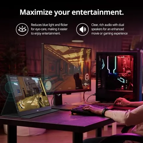 MNN Portable Monitor Review: 15.6-Inch FHD Second Screen image 4