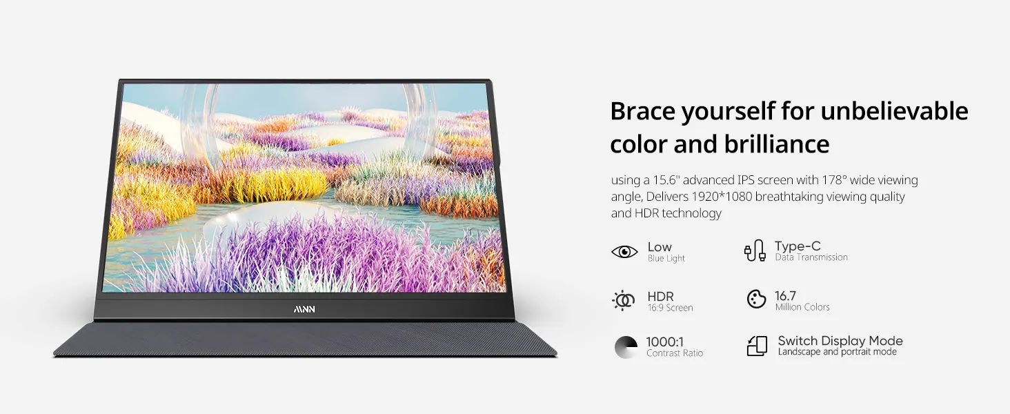 MNN Portable Monitor Review: 15.6-Inch FHD Second Screen image 9