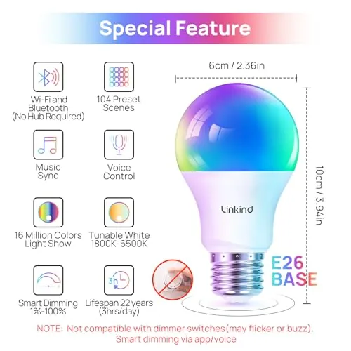 Linkind Smart Light Bulbs Review: Features and Value image 2